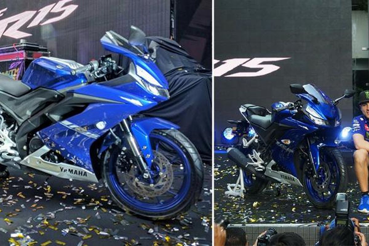 Yamaha R15 diluncurkan Maverick Vinales di Thailand belum lama ini.