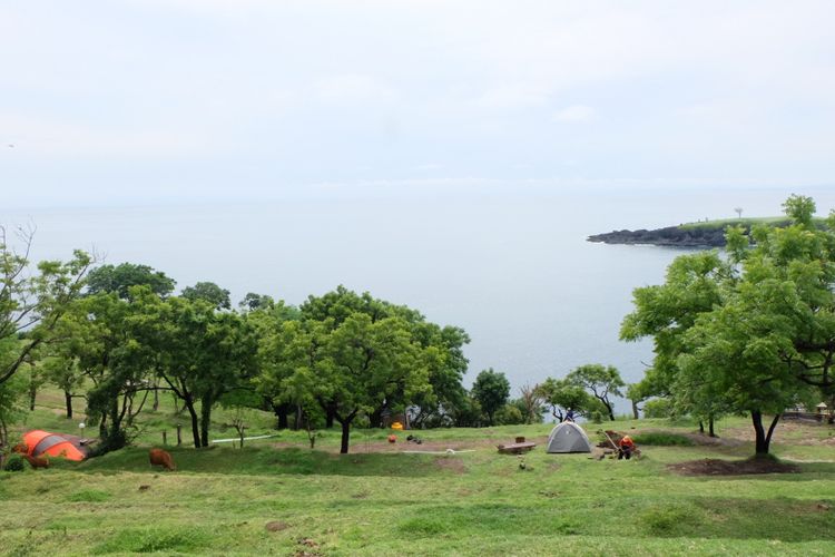 Bukit Asah di Desa Bug Bug, Karangasem, Bali.