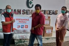 Bantu Tenaga Medis Lawan Covid-19, Pertamina Salurkan APD ke Sejumlah Faskes di Kabupaten Bogor