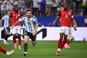 Hasil HT Argentina Vs Austria 1-0: Lionel Messi Tulis Sejarah Baru!