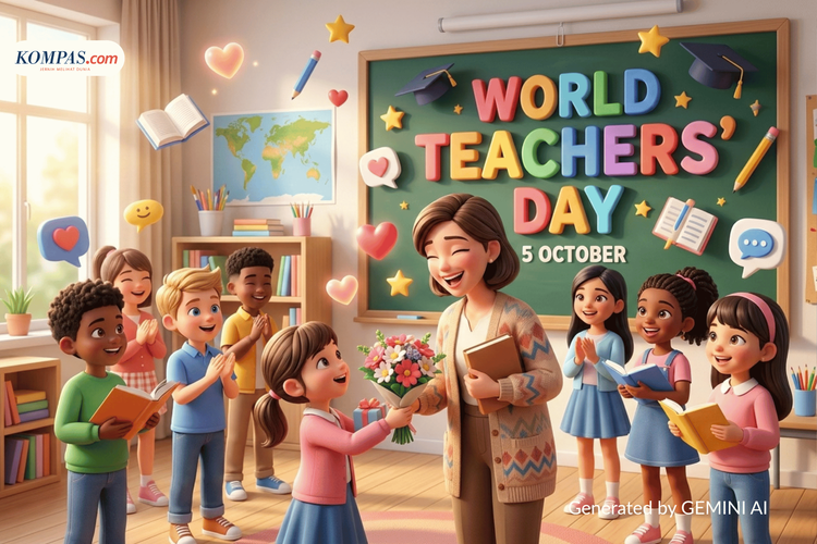 Mengapa Hari Guru Sedunia Diperingati Setiap 5 Oktober? Ternyata Ini Sejarahnya