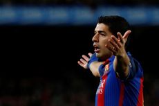 Gol dan Kartu Merah Suarez Warnai Laju Barcelona ke Final