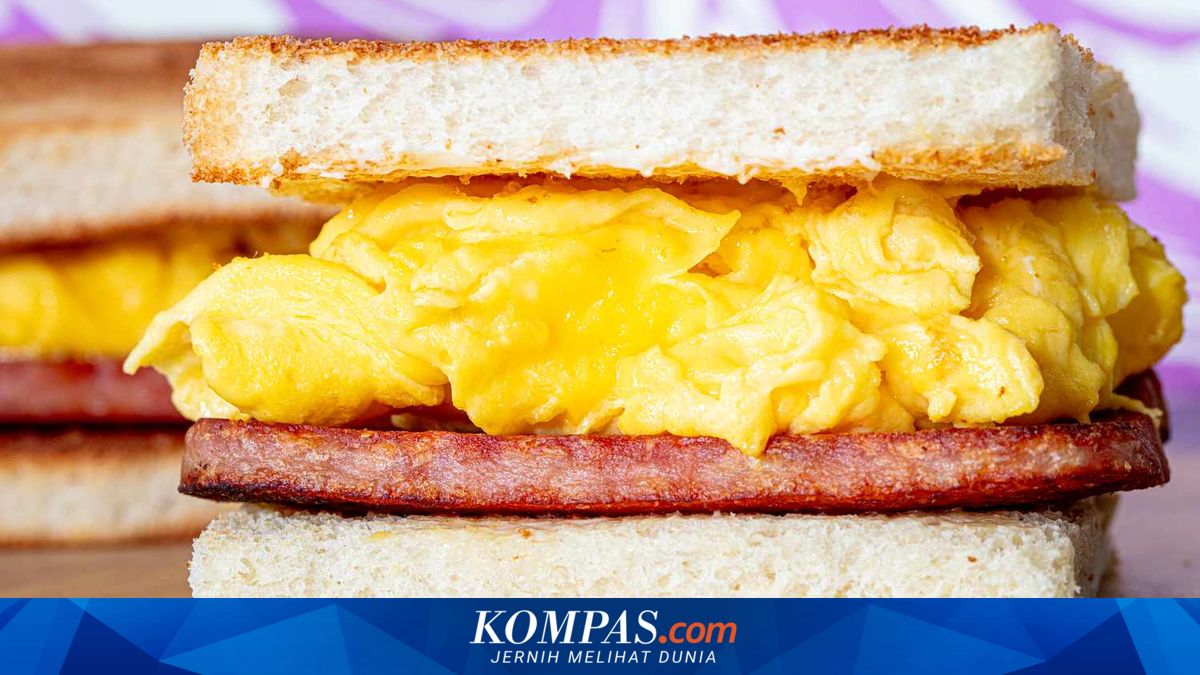 Resep Sandwich Hong Kong, Pakai Scrambled Egg dan Roti Susu