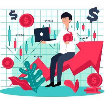 Ilustrasi investor, investor saham, investor ritel.