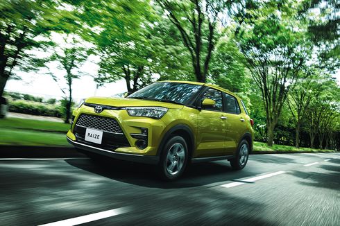 Toyota Raize Terlaris di Jepang, Jazz Unggul Tipis dari Yaris