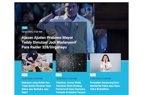 [POPULER TREN] Alasan Mayor Teddy Dimutasi | Update Hasil Rekapitulasi Sementara Pilpres 2024