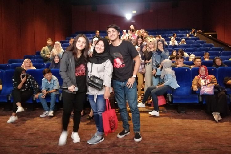 2 pemain DreadOut jumpa penggemar di Surabaya, Sabtu (19/1/2019)