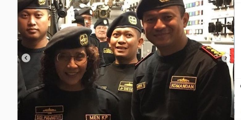 Waduh! 53 Prajurit Awak KRI Nanggala 402 Gugur, Susi Pudjiastuti Sampaikan Duka Mendalam