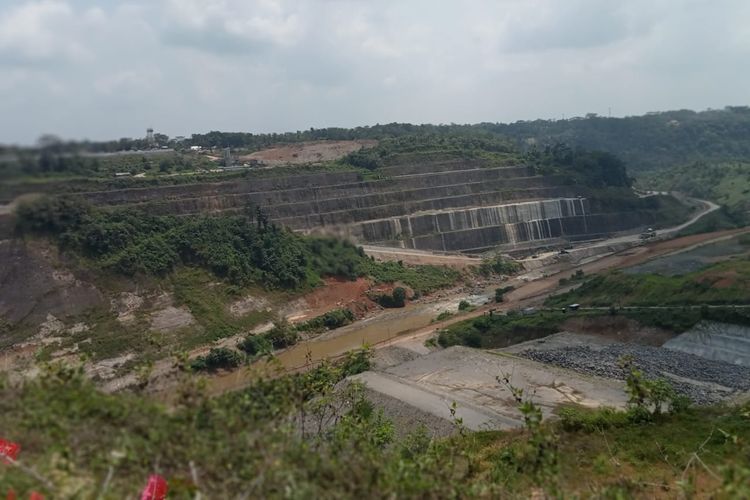 Bendungan Leuwikeris, Tasikmalaya, Jawa Barat.