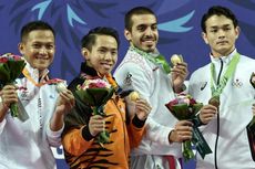 Fidelys Sumbang Perak Pertama Cabang Karate untuk Indonesia