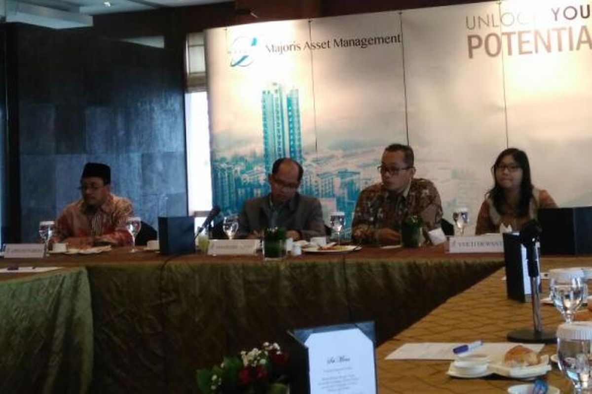 PT Majoris Asset Management meluncurkan produk reksa dana berbasis saham syariah, di Jakarta, Jumat (10/2/2017).