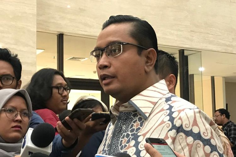 Kepala Bagian Penerangan Umum (Kabagpenum) Polri Kombes Pol Asep Adi Saputra di Gedung Humas Mabes Polri, Jakarta Selatan, Jumat (25/10/2019).