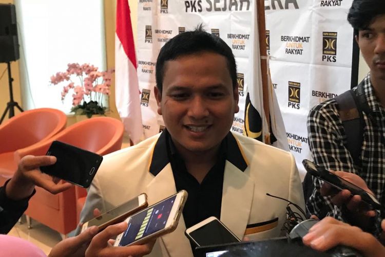 Ketua Departemen Politik Dewan Pengurus Pusat (DPP) PKS, Pipin Sopian, di Kantor DPP PKS, Jakarta Selatan, Kamis (22/11/2018).  