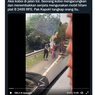 Viral, Video Pengemudi Mobil Mercy Pelat RFS Kokang Pistol di Jalan Tol, Polisi: Harus Sabar
