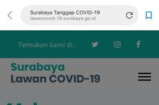 Warga Surabaya Bisa Konsultasi dan Lihat Peta Sebaran Virus Corona Lewat Website Ini