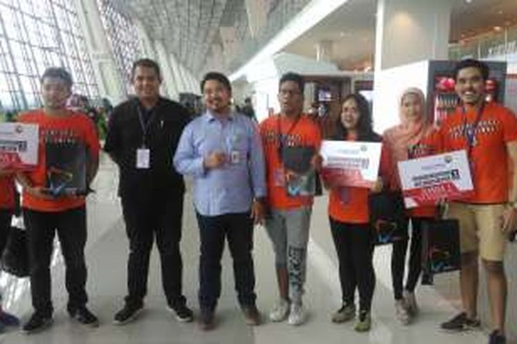 Para Juara Adventurace to Terminal 3 di Terminal 3, Bandara Soekarno-Hatta, Tangerang (15/10)