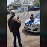 Video Seorang Bapak Berani Cegat Mobil Polisi Demi Anaknya