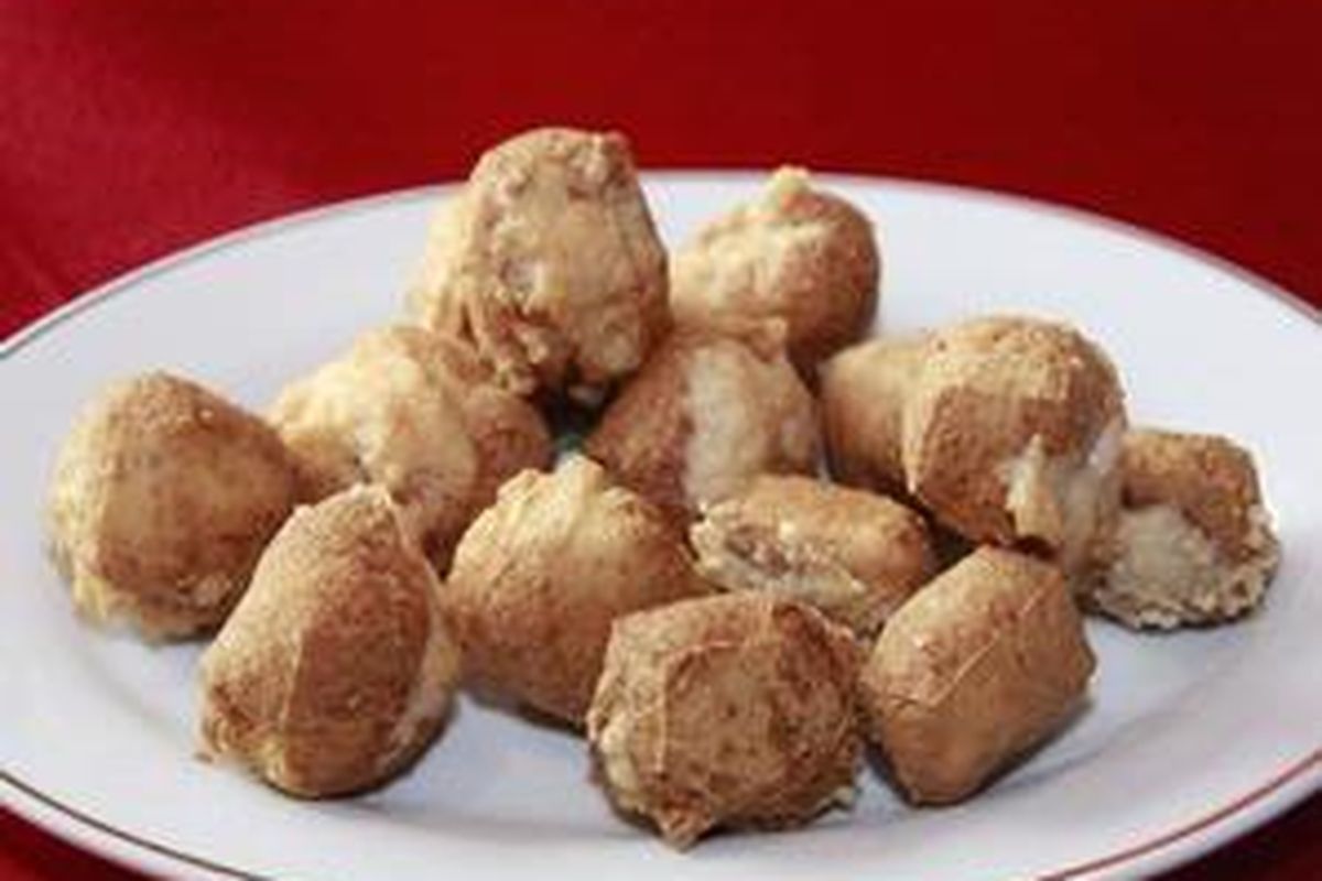 Udang pun Tahu, resep Chef Haryo dalam acara pengumuman pemenang Bintang Dapur Royco 2010.