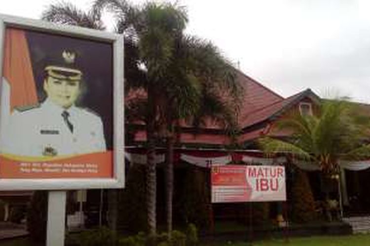 Kantor Kabupaten Klaten, Jawa Tengah, Selasa (3/1/2017).