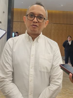 Tenaga Ahli Deputi Bidang Sarana dan Prasarana Otorita Ibu Kota Nusantara (OIKN) Bonie Erwanto saat ditemui di The Westin, Jakarta, Senin (15/1/2024).