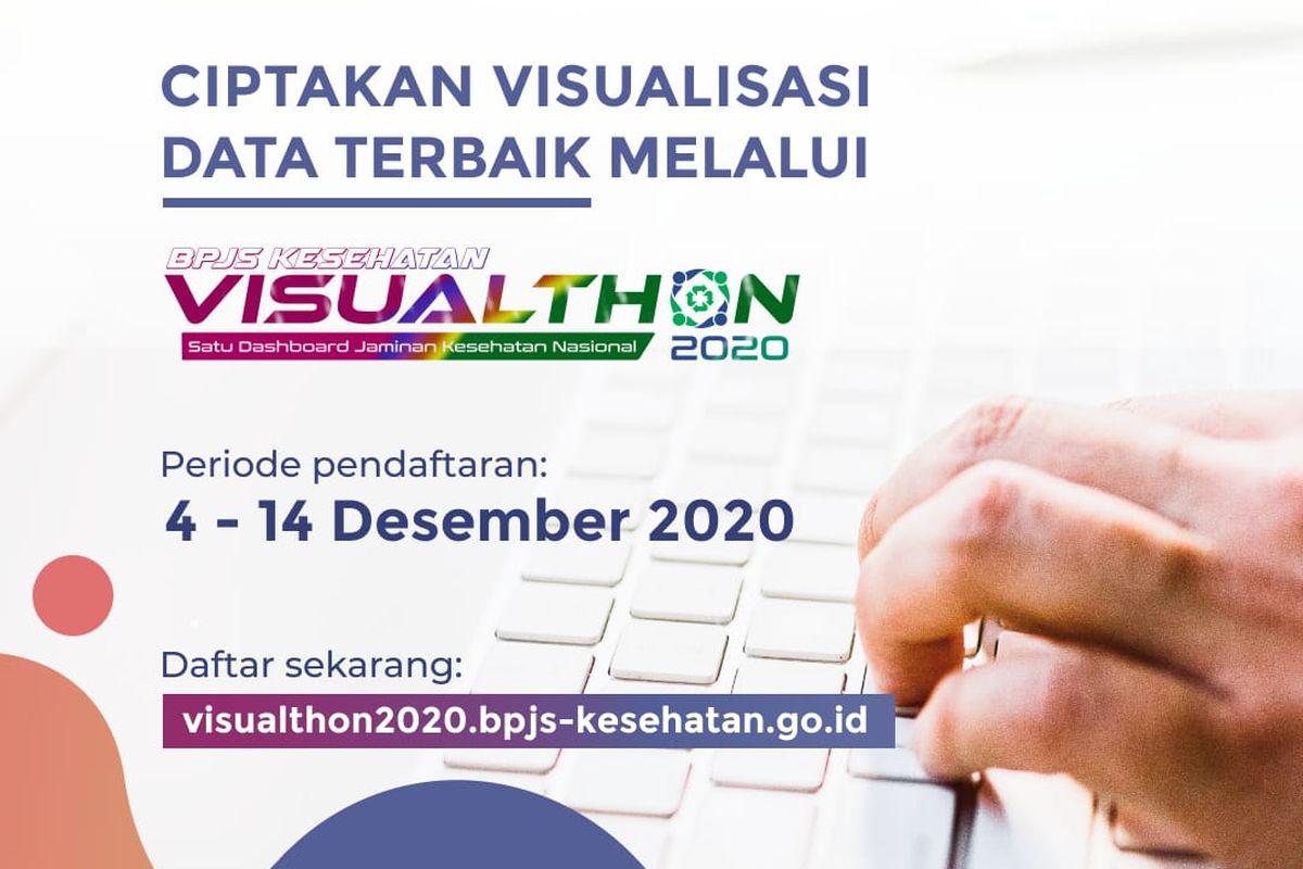 BPJS Kesehatan bekerja sama dengan KUMPUL menginisiasi ajang bertajuk BPJS Visualthon 2020 guna menciptakan inovasi digital.
