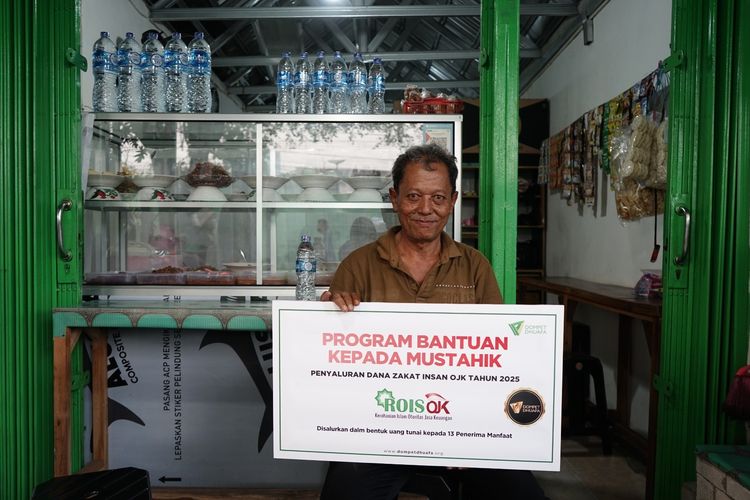 Dompet Dhuafa Salurkan Bantuan ROIS OJK, Bantu UMKM Korban Kebakaran Bangkit