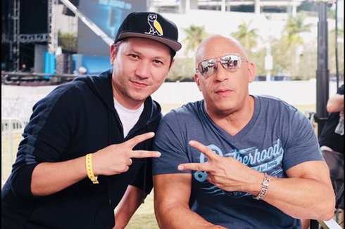 Gading Marten Pamer Foto Bareng Vin Diesel, Bintang Fast & Furious 9