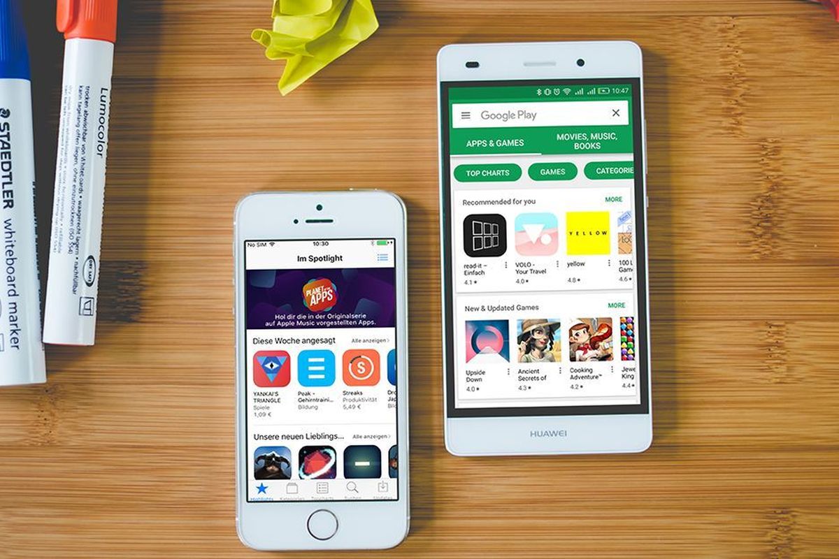 App Store dan Google Play Store