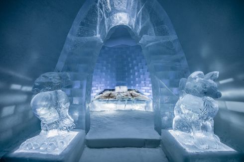 Kembali Dibuka, Hotel Es Terbesar di Dunia