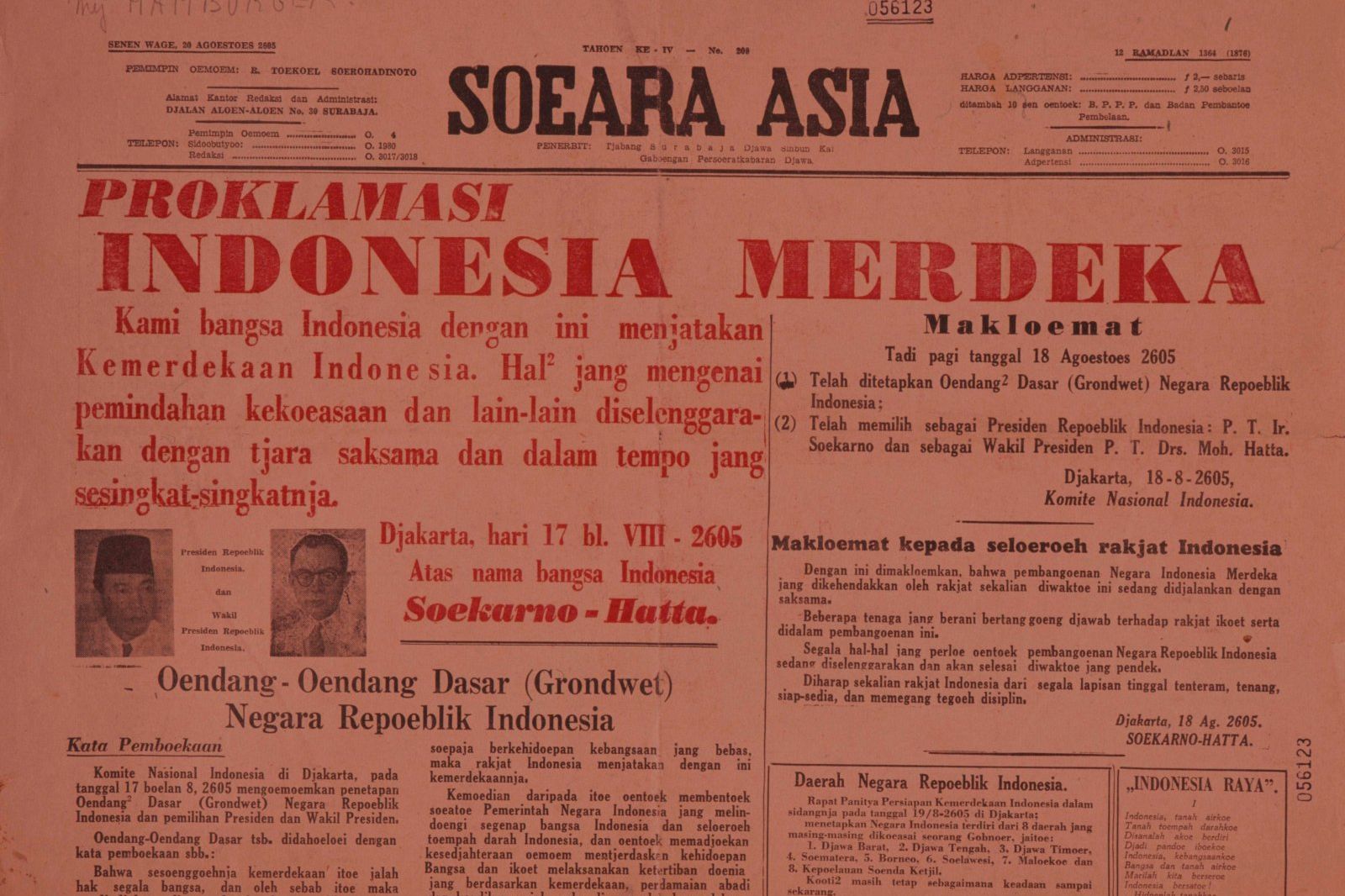 Ragam Reaksi Rakyat Sumatera terhadap Berita Proklamasi Kemerdekaan