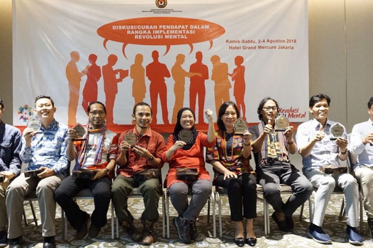 11 tokoh inspiratif yang melakukan Gerakan Revolusi Mental 