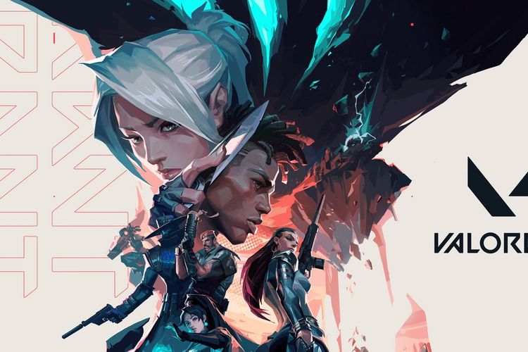 Ilustasi Valorant, gim FPS berbasis karakter 5vs5 yang dirilis Riot Games pada Juni 2020.