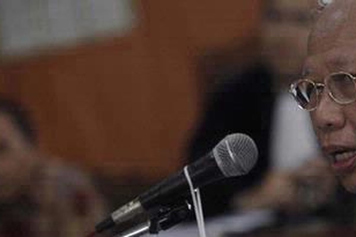 Ketua Dewan Pers Bagir Manan 