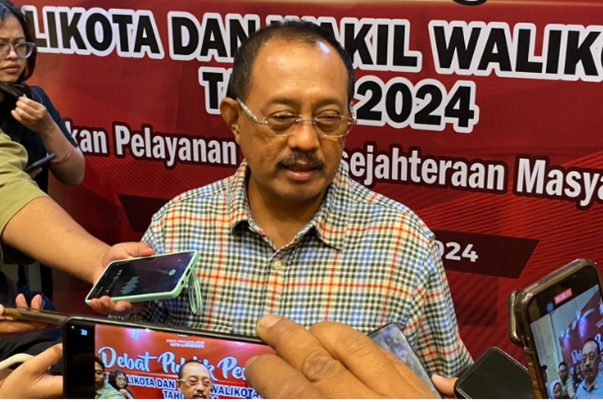 Calon Wakil Wali Kota Surabaya, Armuji, Kamis (17/10/2024).