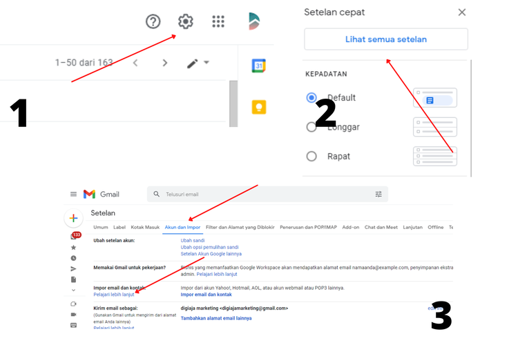 Cara Mengubah Nama di Gmail