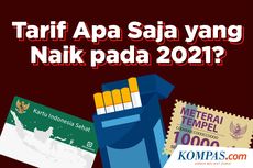 INFOGRAFIK: Tarif Apa Saja yang Naik pada 2021?