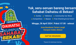 Ikutan Daihatsu Kumpul Sahabat Bekasi, Ada Bazar dan Pesta UMKM