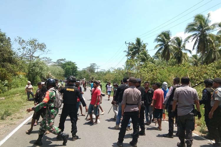 Foto : Suasana di  Kecamatan Wulanggitang, Kabupaten Flores Timur, NTT Rabu (20/11/2019)