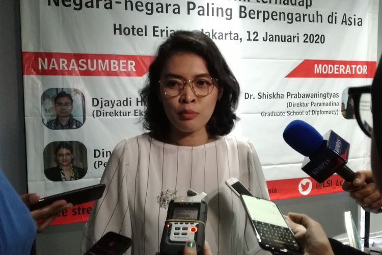 Pengamat hubungan internasional Dinna Prapto Raharja.