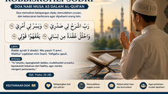 Robbisrohli Sodri: Bacaan Doa Nabi Musa Lengkap Arab, Latin, Arti