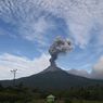 Gunung Lewotobi Laki-laki Kembali Meletus Sore Ini, Kolom Abu Tebal Mengarah ke Barat Daya