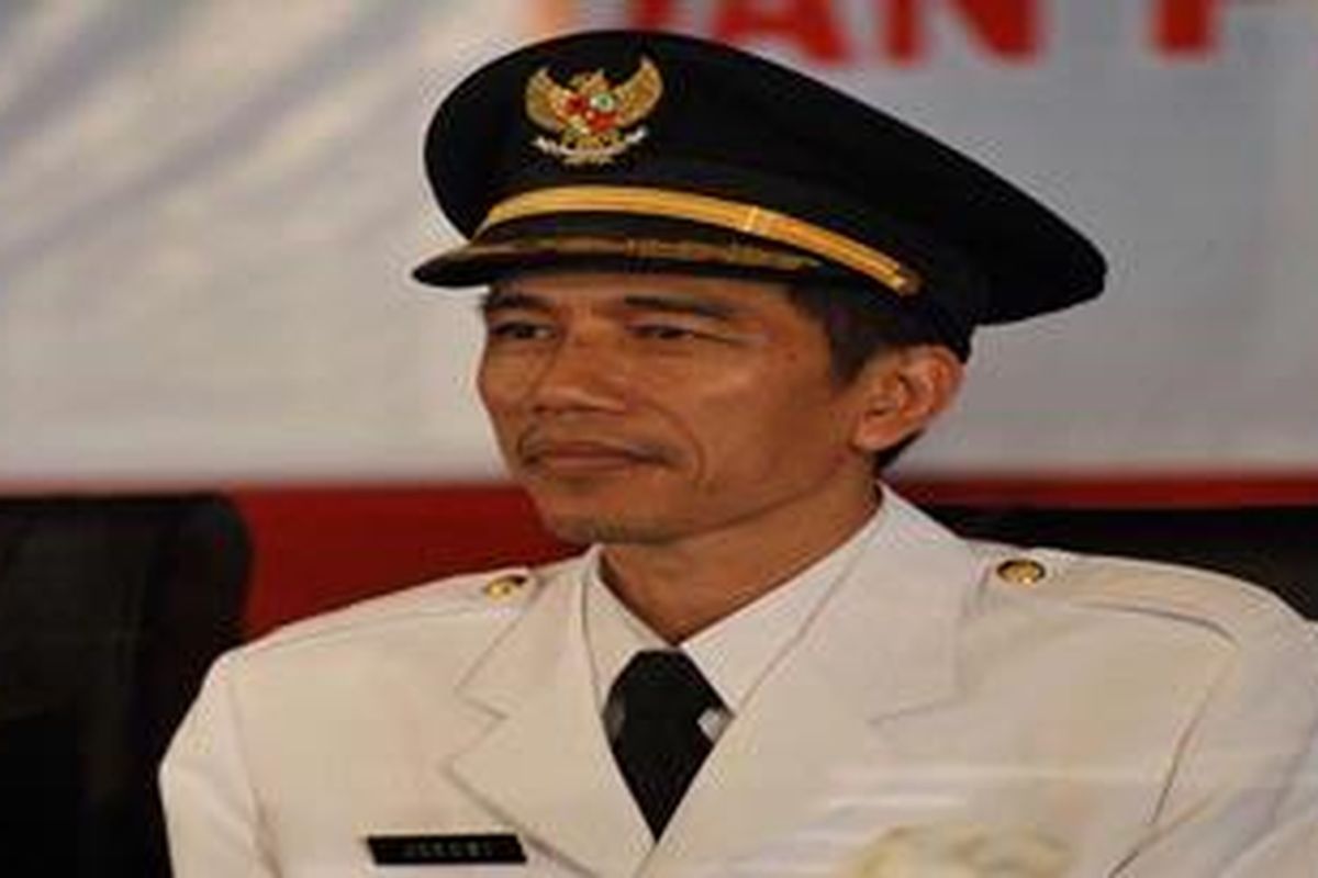 Joko Widodo, Wali Kota Solo, yang kini diusung PDI Perjuangan untuk maju sebagai calon Gubernur DKI Jakarta.