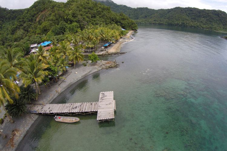 Pantai Tablanusu, Jayapura, Papua