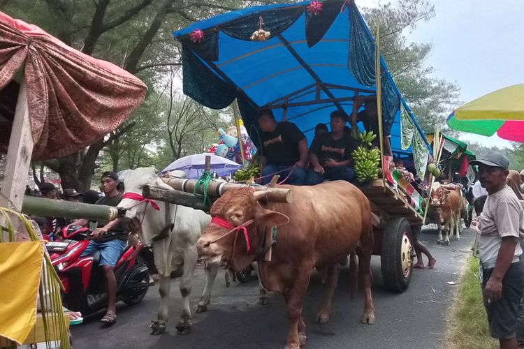 Meriahnya Festival Pegon di Pesisir Selatan Jember, Tradisi Tahunan Tiap Lebaran Ketupat
