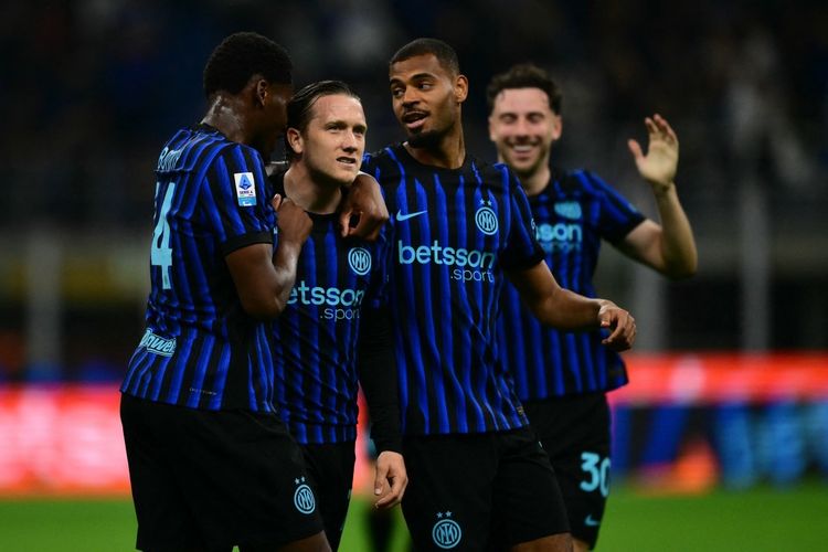 Inter Milan Pastikan ke Liga Champions Usai Hajar Cagliari 3-0