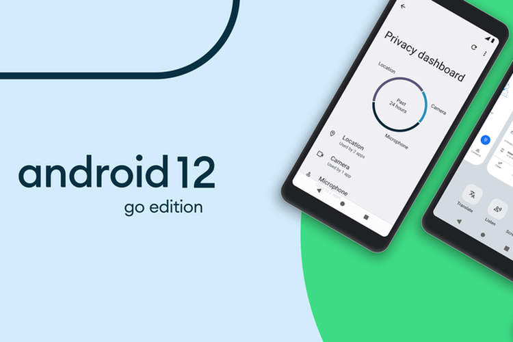 Ilustrasi Android 12 Go Edition
