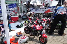 Serunya Balapan Mini MotoGP di Kemayoran