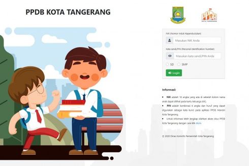 Hari Ini PPDB Online Tingkat SMP Kota Tangerang Dibuka, Ini Tautannya