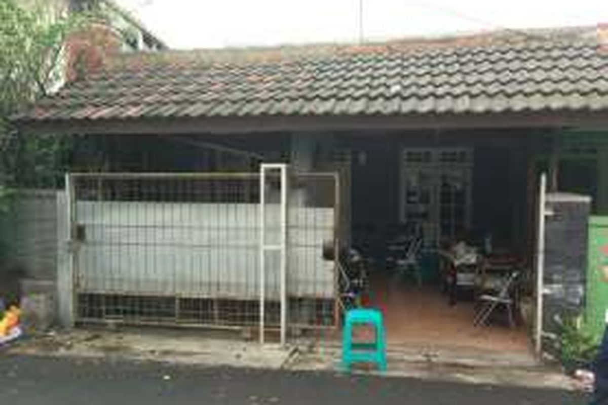 Rumah M. Ridwan, Ketua RW 11 Kelurahan Manggarai, Tebet, Jakarta Setalan, yang akan diambil alih oleh PT KAI.