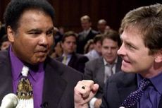 Michael J Fox dan Muhammad Ali Berjuang Bareng Melawan Parkinson